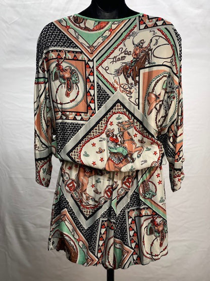 CF55-45 SADDLE UP ROMPER XS