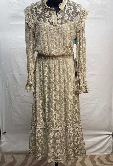 CF55-66 LACE DRESS XS