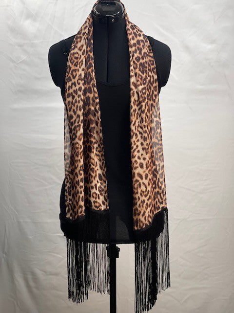 CF55-75 LEOPARD SCARF
