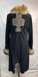 CF14-77 SUEDE/FUR LONG JCK XL