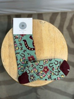 CF42-152 MINT HORSESHOE SOCKS