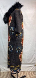 CF14-75 LONG BRN SWEATER L