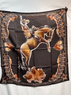 CF41-21 COWGIRL BRONC SCARF