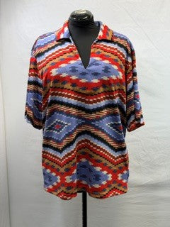 CF10-33 PURPLE/RED TUNIC L