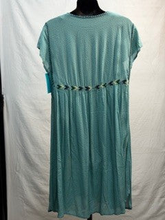 CF42-218 GREEN CACTUS DRESS XS