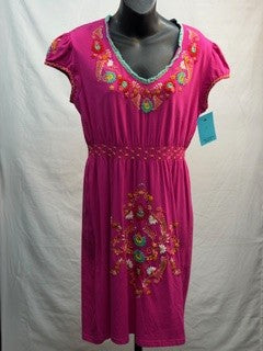 CF42-216 PINK SUMMER DRESS S