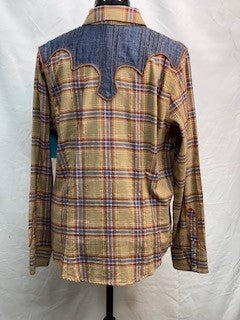 CF10-23 PLAID WORKSHIRT L