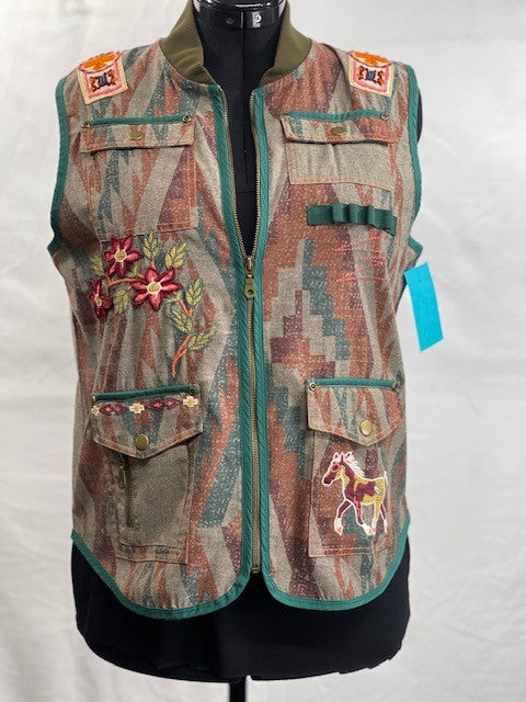 CF10-12 COTTON VEST L