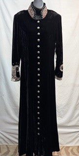 CF14-107 VELVET DRESS L