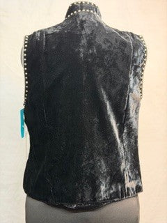 CF14-96 VELVET CROSS VEST L