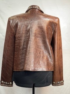 CF14-63 BRN COIN JACKET L