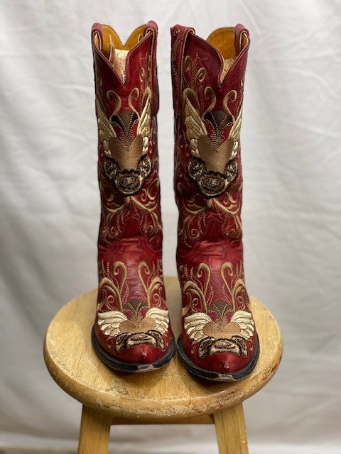 CF14-49 OG RED GRACE BOOT 9.5