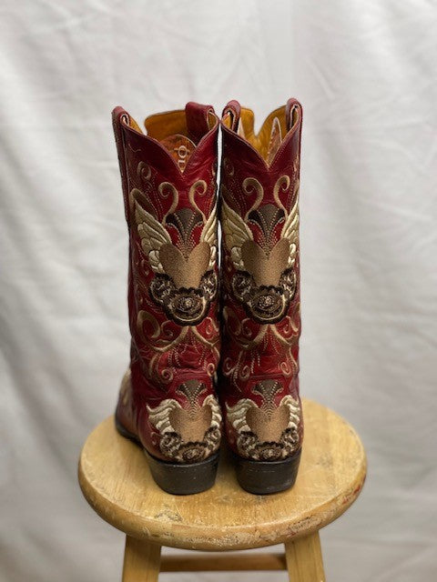 CF14-49 OG RED GRACE BOOT 9.5