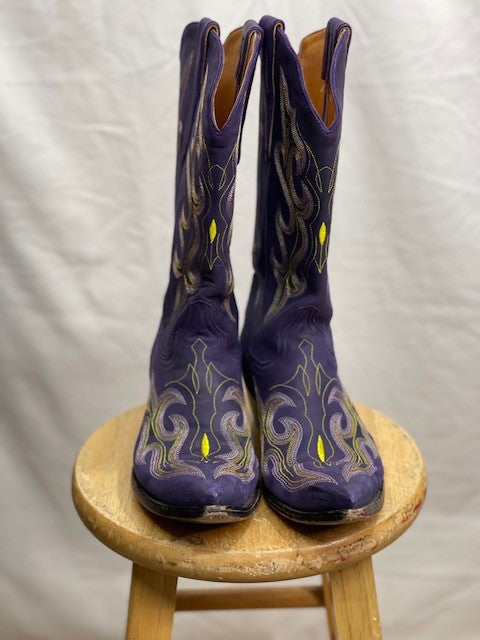 CF14-52 FRIDA PURPLE BOOT 9.5