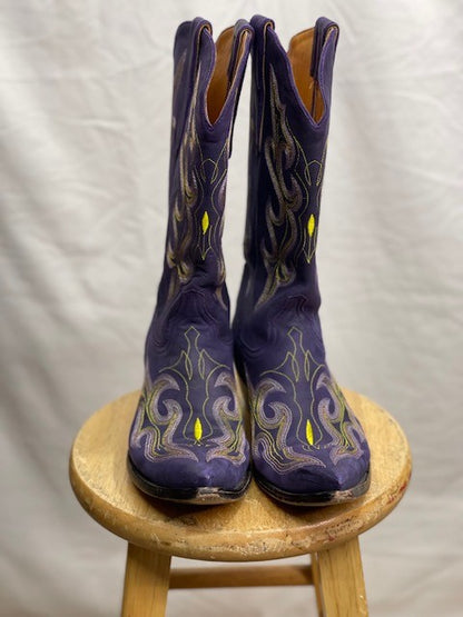 CF14-52 FRIDA PURPLE BOOT 9.5