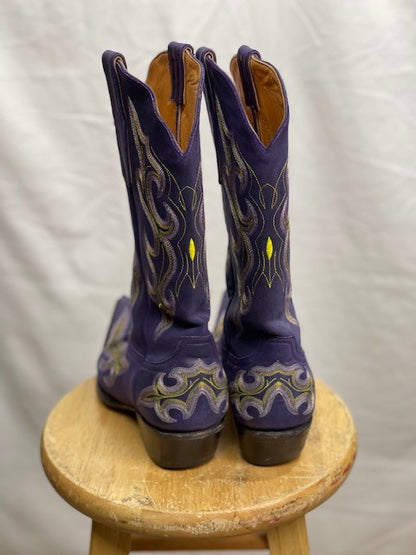 CF14-52 FRIDA PURPLE BOOT 9.5