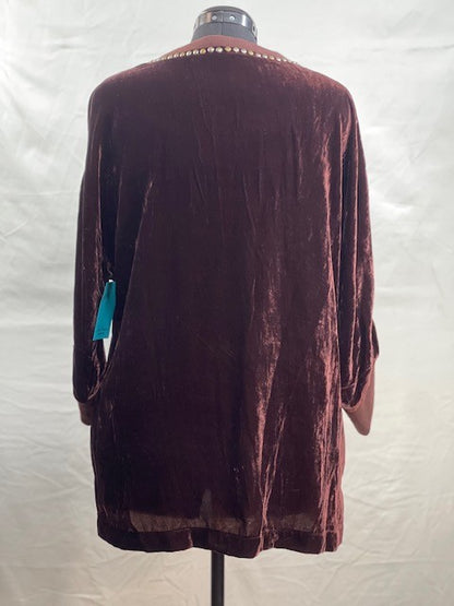 CF64-12 BURG VELVET TOP XL
