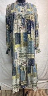 CF33-93 PATCHWORK DRESS L