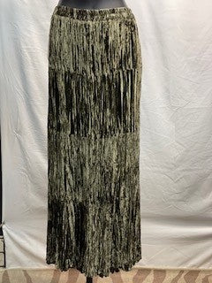 CF14-87 SR MOSS VELVET SKIRT L