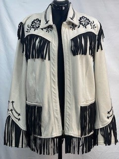 CF33-91 ZIP BLK/WHT JACKET L