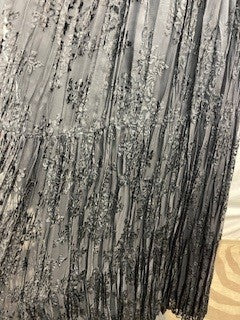CF14-89 CUT VELVET SKIRT L