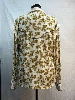 CF33-113 FLORAL SNAP FRONT XL