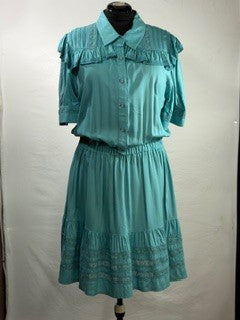 CF33-151 TURQ DRESS XL