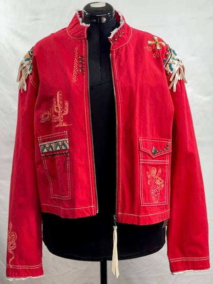 CF33-87 RED JACKALOPE JACEKT XL