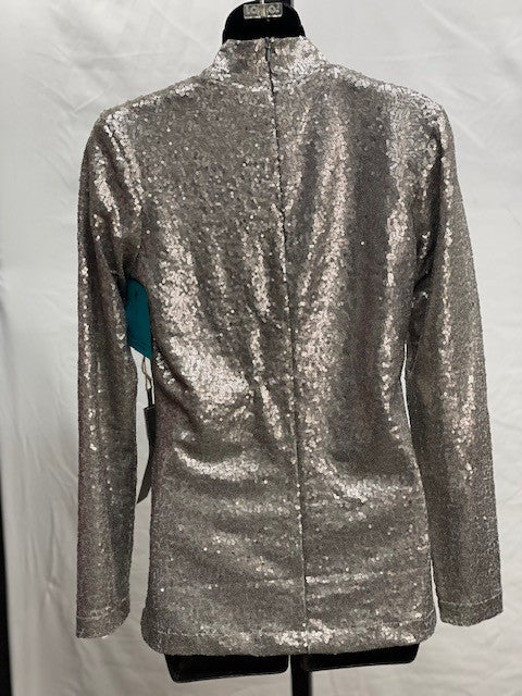 CF66-5 SEQUIN HORSESHOE TOP M