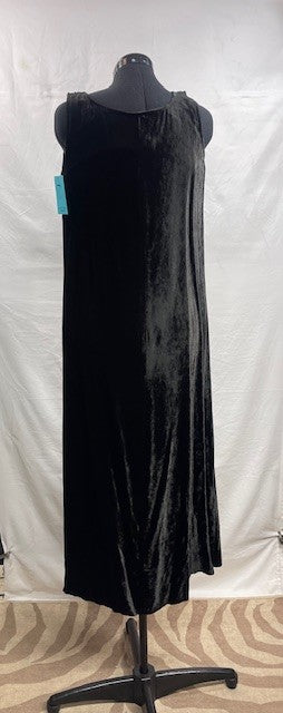 CF14-54 SVLS VELVET DRESS L