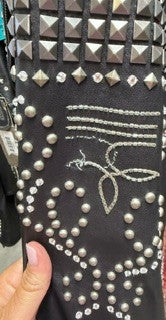 CF33-195 RHINESTONED COWBOY JACEKT 1X
