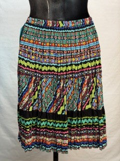 CF52-206 MULTI RIBBON SKIRT S
