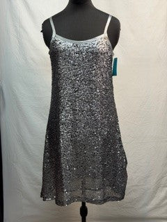 CF42-190 SEQUIN CAMI DRESS S