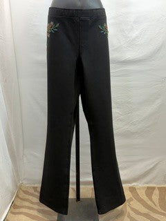 CF59-53 BLACK KNIT PANTS 2X