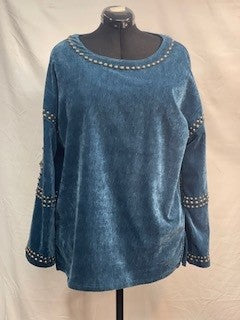 CF25-7 VELVET LIKE TUNIC XL