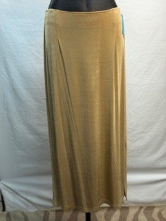 CF52-205 STRAW SLINKY SKIRT M