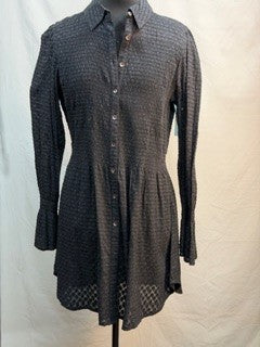 CF52-226 BLK TUNIC/DRESS M
