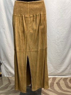 CF52-135 LONGER SEUDE SKIRT XS