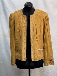 CF52-136 SUEDE JACKET W EMB M
