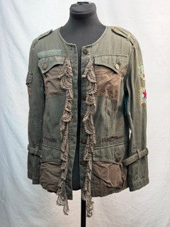 CF42-225 CROCHET JACKET S