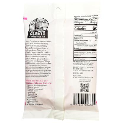 Claeys Old Fashioned Hard Candies - Watermelon - 12 Ct.
