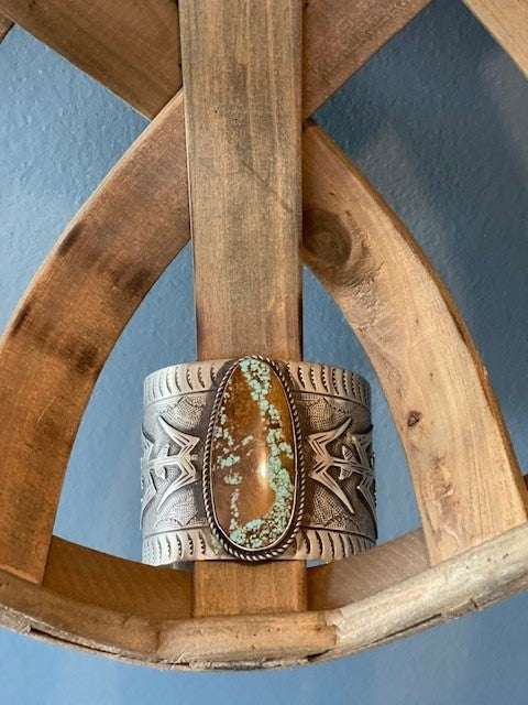 Native American wide cuff Bracelet