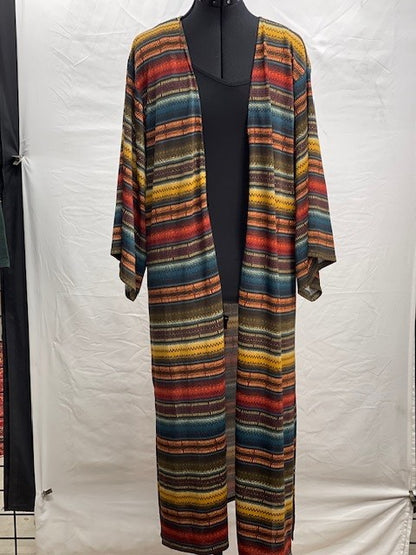 CF50-12 SERAPE KNIT CARDI XS