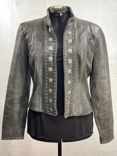 CF61-7 VINTAGE BLACK LEATEHR M