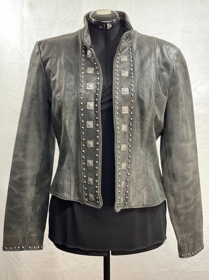 CF61-7 VINTAGE BLACK LEATEHR M