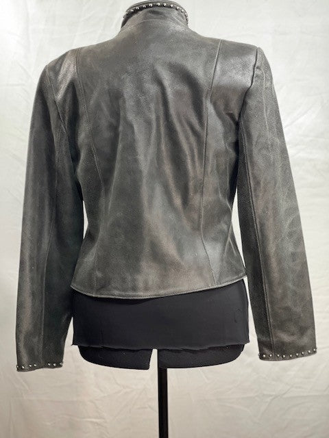 CF61-7 VINTAGE BLACK LEATEHR M