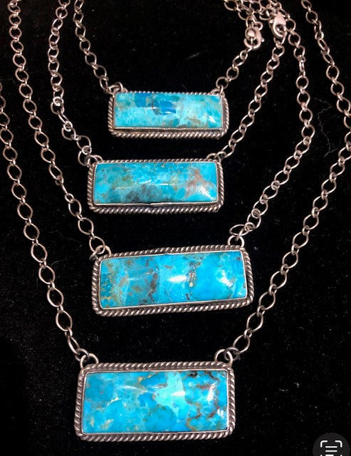 turquoise Bar necklace