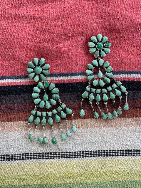 Federico Chandelier post earrings