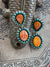 Federico spiney and Turquoise earrings