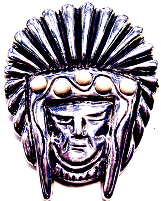 Indian Chief Pin/Pendant